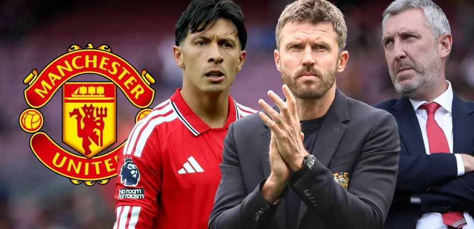 Jugadores y entrenadores de Manchester United en acción