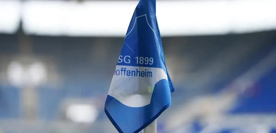 Bandera de esquina de la cancha de Hoffenheim