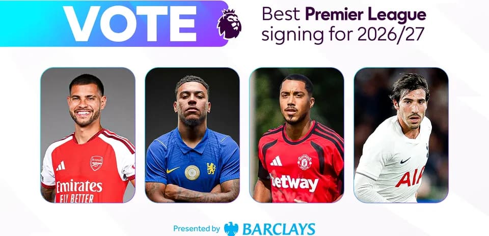 Cuatro jugadores nominados para mejor fichaje Premier League