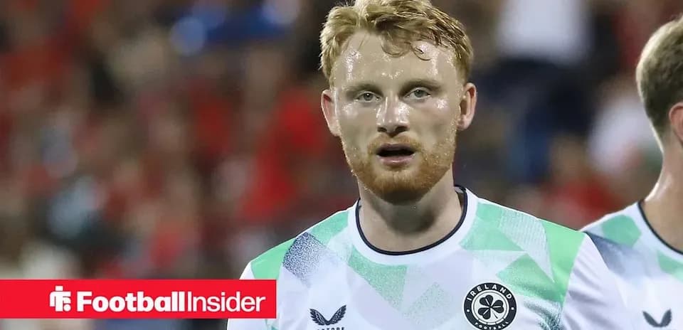 Jugador con camiseta de Irlanda en el campo