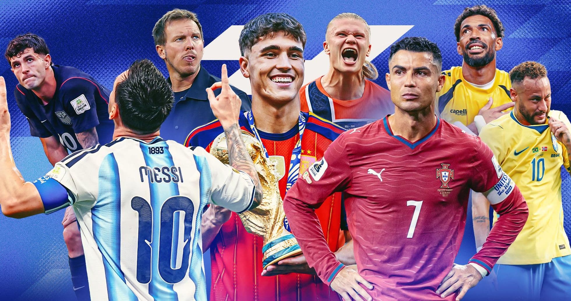Ganadores y perdedores del Mundial 2026: Messi y Mbappé brillan, mientras Ronaldo y Neymar se despiden con tristeza
