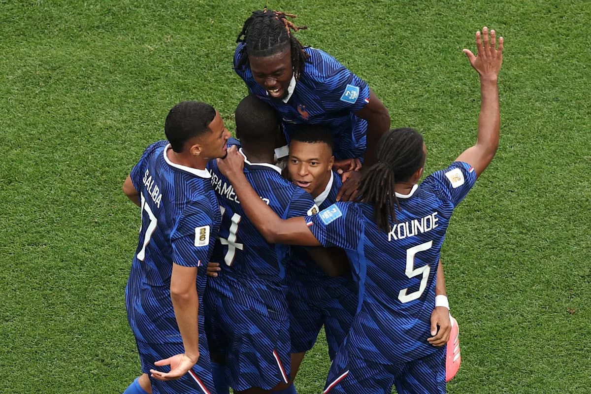 Mbappé y Haaland brillan en victorias de Francia y Noruega en la Copa Mundial