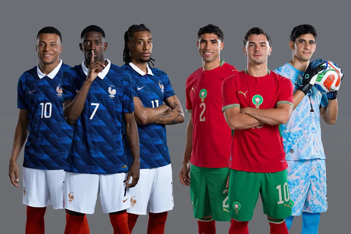 Francia y Marruecos se enfrentan en cuartos de final del Mundial 2026, revancha de las semifinales de 2022