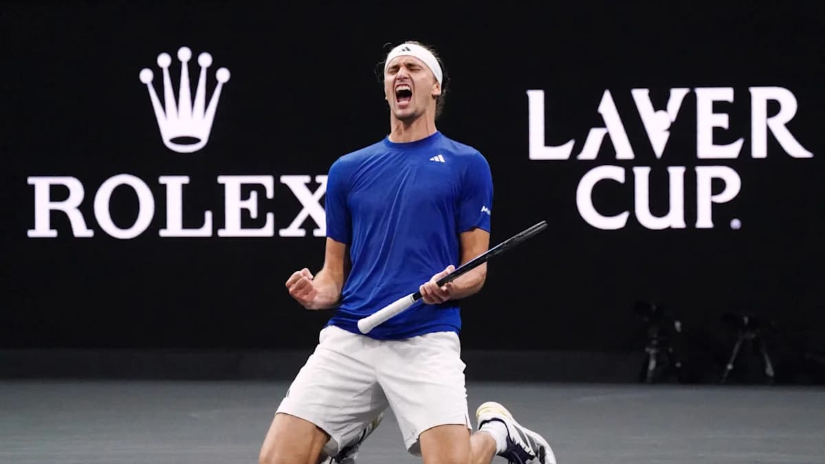 Alexander Zverev asegura la Laver Cup para el Equipo Europa tras vencer a Learner Tien