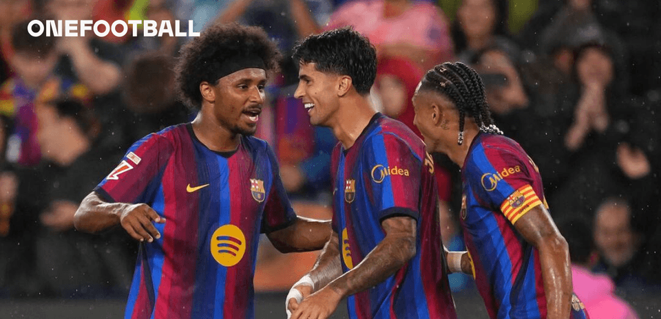 Barcelona aplasta a Racing Santander 7-2 con un triplete de Raphinha