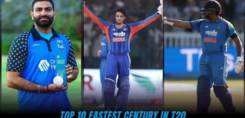 Top 10 Centurias Más Rápidas en T20 Internacionales - Actualizado 2026