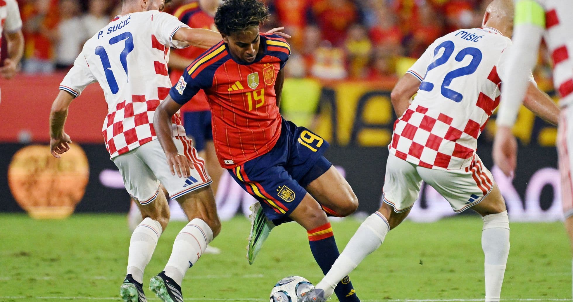 Calificaciones de España vs Croacia: Lamine Yamal brilla con un 10 perfecto en la UEFA Nations League