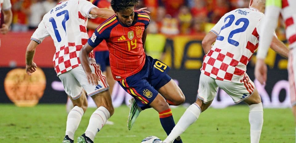Calificaciones de España vs Croacia: Lamine Yamal brilla con un 10 perfecto en la UEFA Nations League