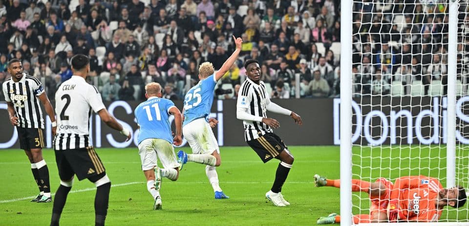 Calificaciones de jugadores de Juventus ante Lazio: Vicario expuesto y Kolo Muani sin impacto en derrota por 0-3