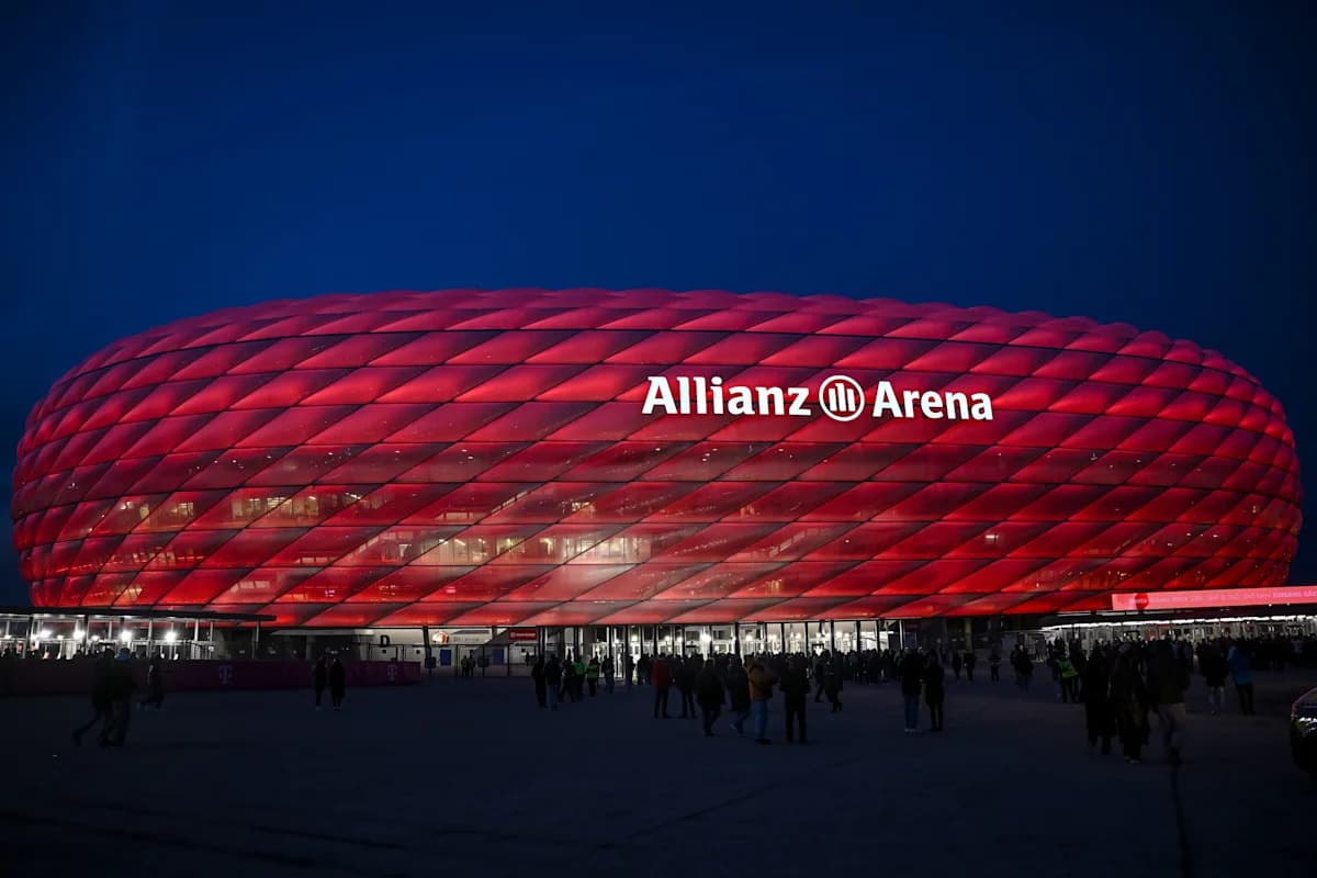 El Bayern Munich celebra ser sede de la final de la Champions League en el Allianz Arena