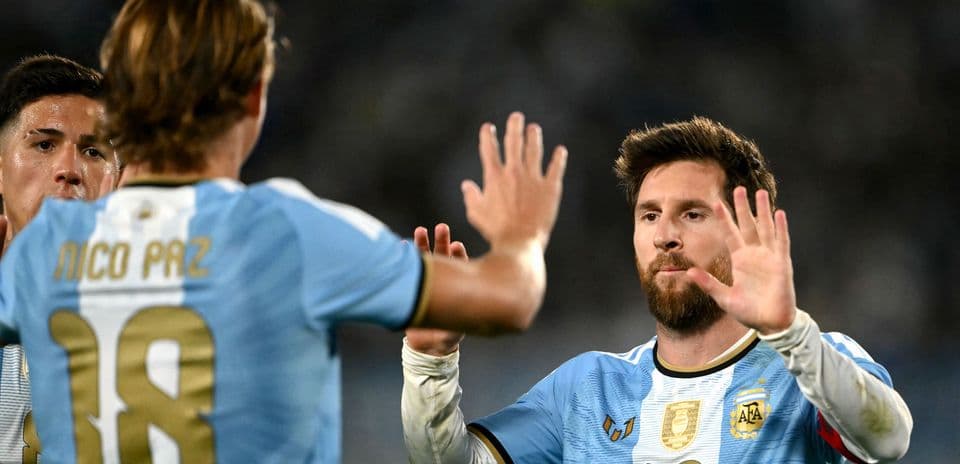 Nico Paz, el elegido para heredar la emblemática camiseta número 10 de Argentina tras Messi