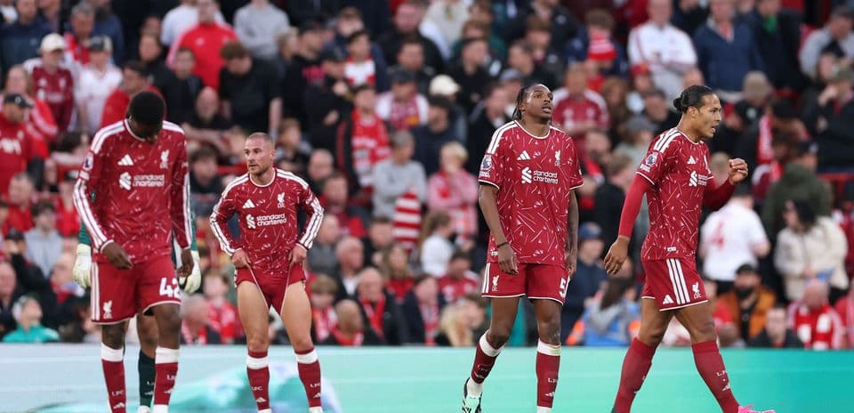 Valoraciones de jugadores del Liverpool ante Man City: Fracaso de Wirtz y humillación de Frimpong en derrota 0-3