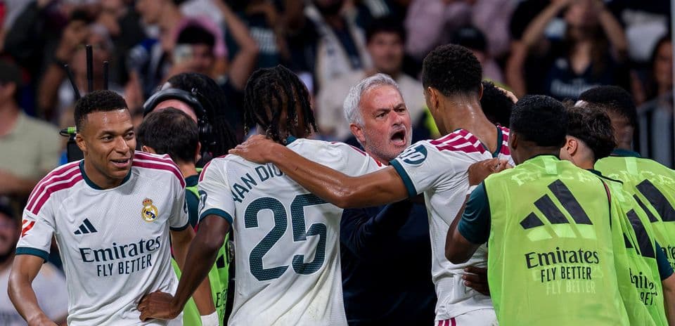 Jose Mourinho celebra la audacia de Mbappé y el dominio de Real Madrid sobre Sevilla