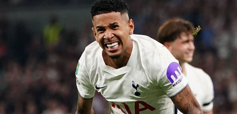 Roberto De Zerbi fija una meta de doble dígito en goles para Savio tras su debut soñado con Tottenham