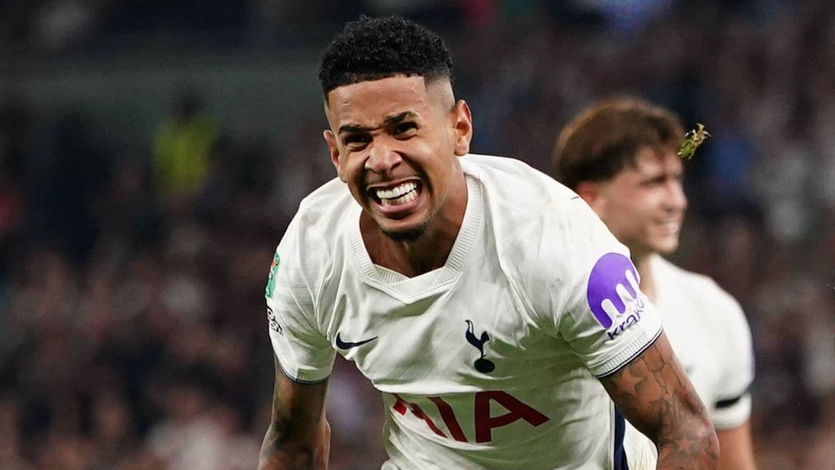 Roberto De Zerbi fija una meta de doble dígito en goles para Savio tras su debut soñado con Tottenham