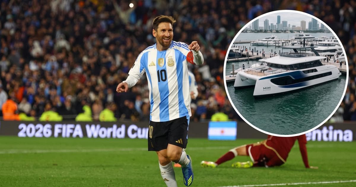 Lionel Messi amplía su imperio con un yate de lujo valorado en 10.4 millones de dólares