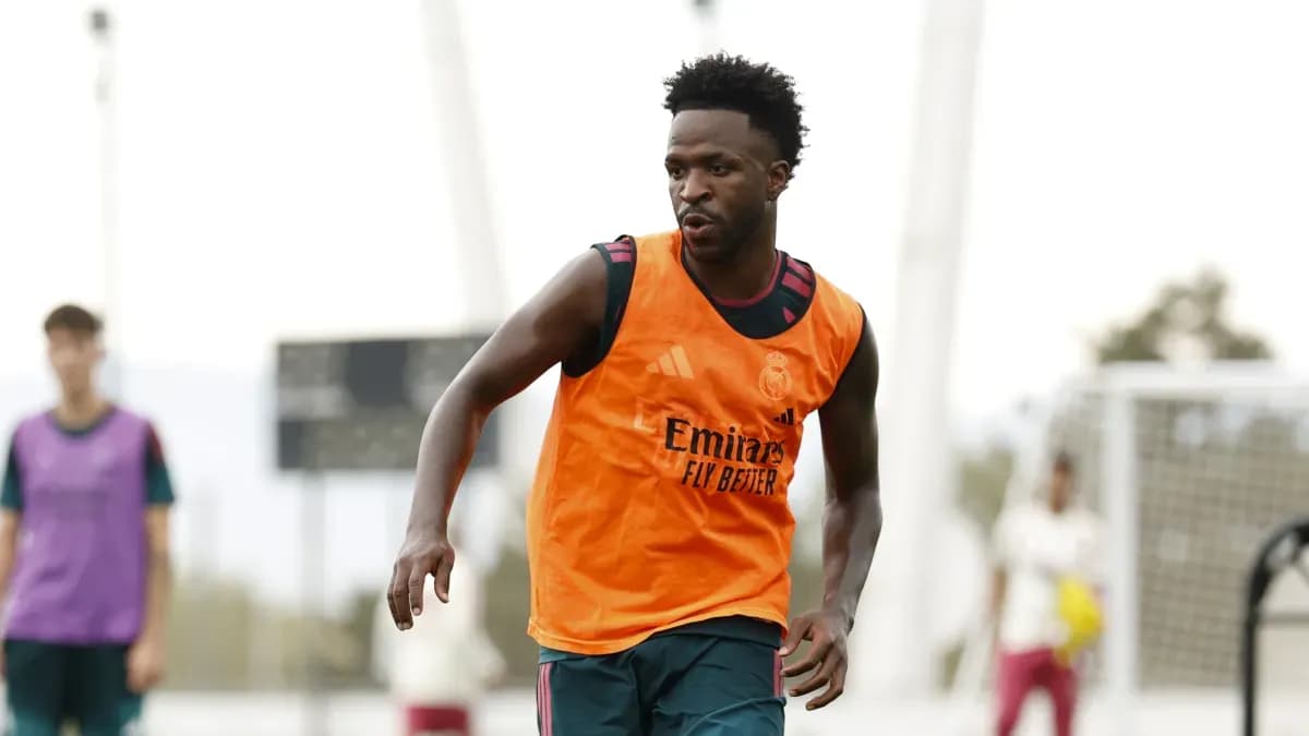Vinicius Jr. regresa a los entrenamientos de Real Madrid: avances en las negociaciones contractuales y posible interés del Arsenal