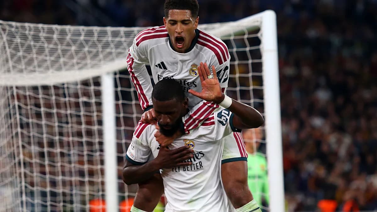 PSG domina a Manchester City; Aston Villa avanza y Rüdiger decide para Real Madrid en la Champions League