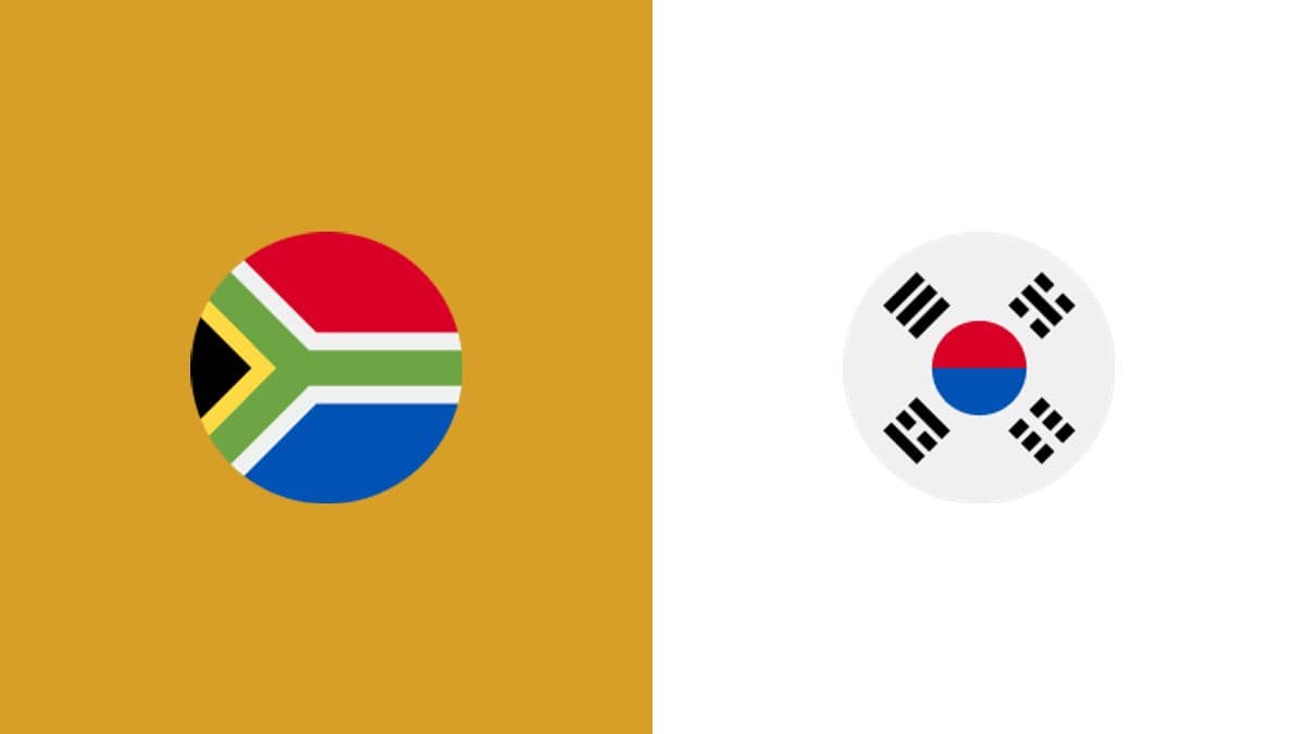 Sudáfrica vs Corea del Sur en el Mundial FIFA 2026: cómo ver el partido completo y los mejores momentos