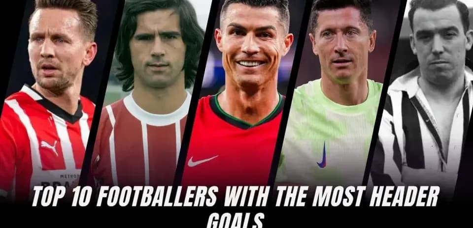 Los 10 Jugadores con Más Goles de Cabeza en la Historia del Fútbol