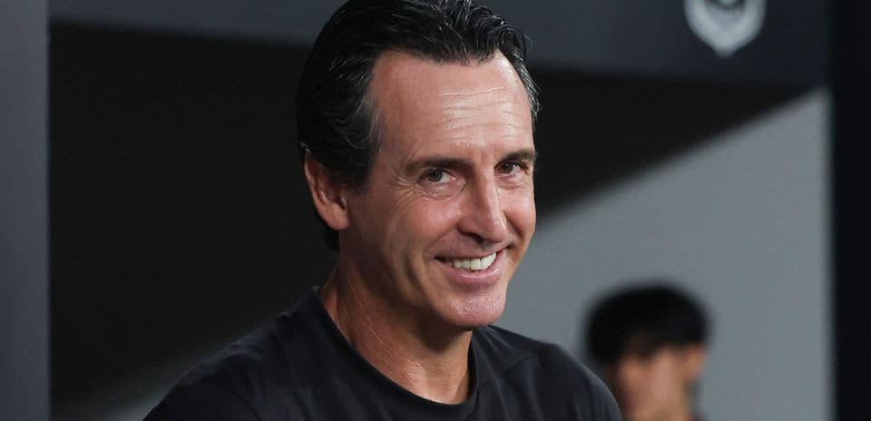Unai Emery señala a PSG como favoritos antes del choque contra Aston Villa en la Supercopa de la UEFA