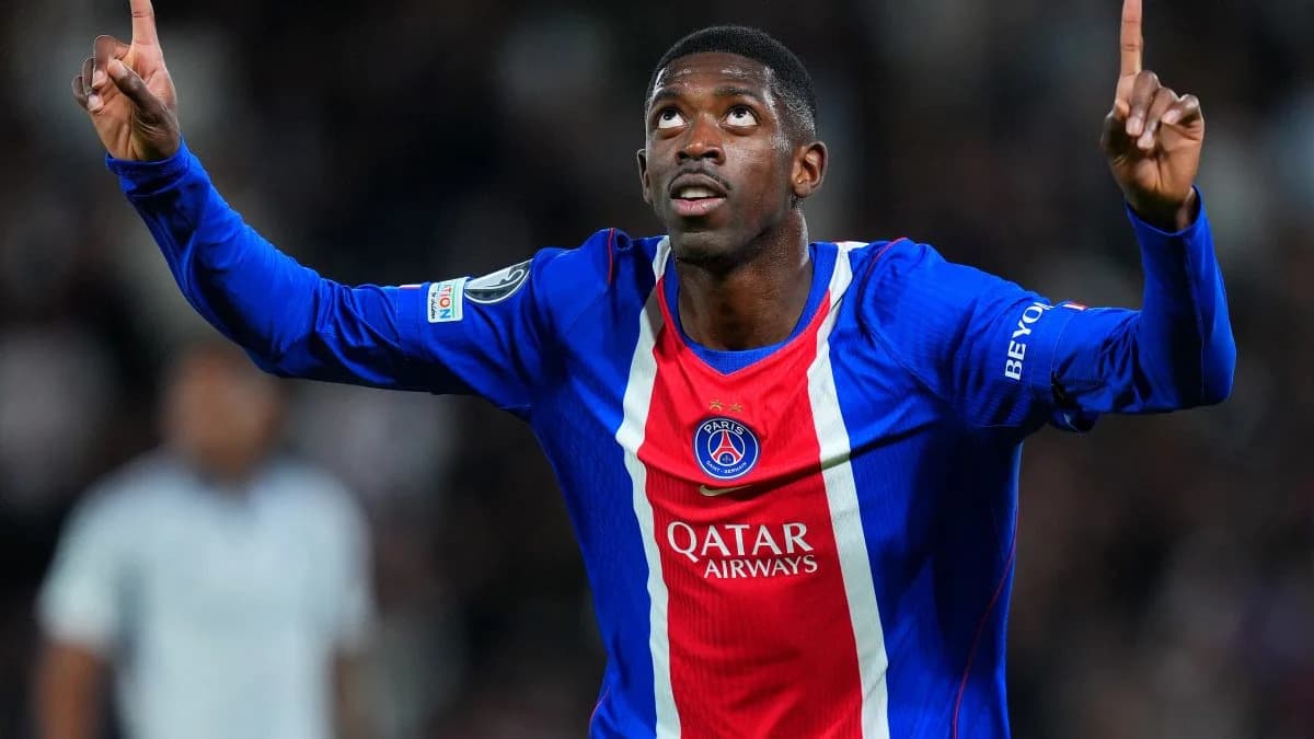 Once inicial previsto del PSG contra Manchester City: Ousmane Dembélé y Khvicha Kvaratskhelia serán titulares