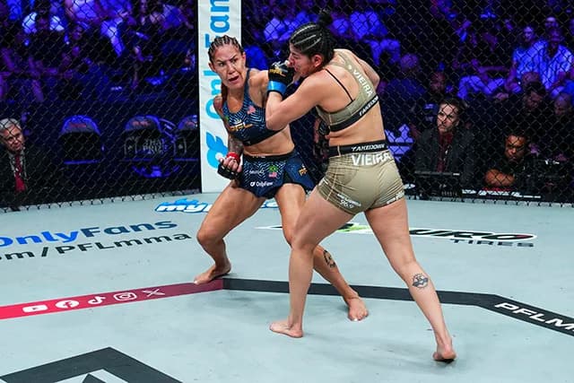 Ketlen Vieira suspendida seis meses tras positivo en control antidopaje después de la pelea contra Cris Cyborg