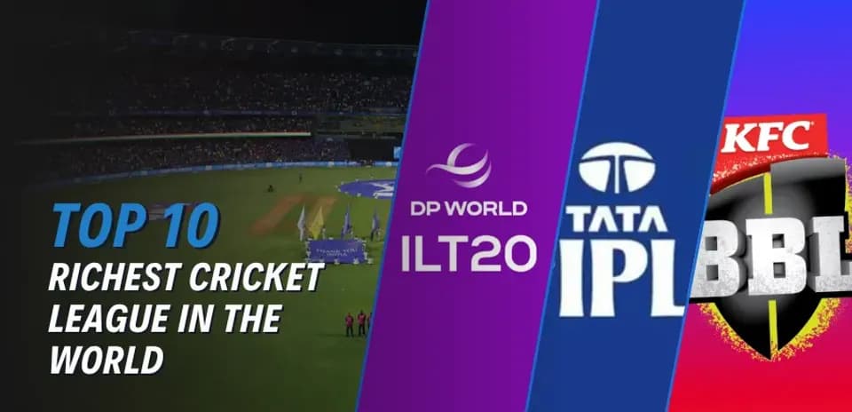 Las 10 Ligas de Cricket Más Ricas del Mundo en 2026: IPL, ILT20, BBL y Más