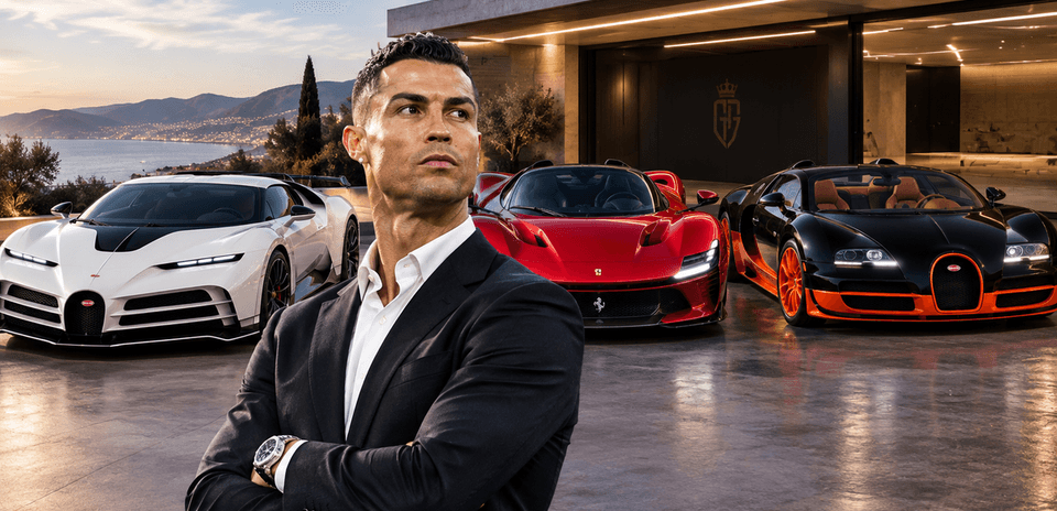 Cristiano Ronaldo: Las 5 coches más caros en la colección invaluable del ícono portugués