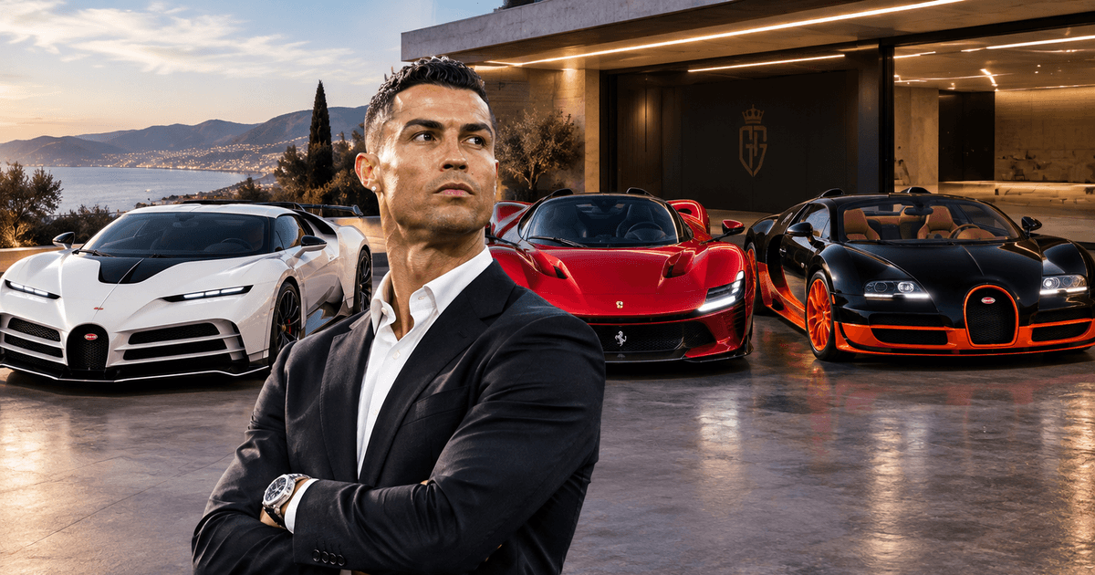 Cristiano Ronaldo: Las 5 coches más caros en la colección invaluable del ícono portugués