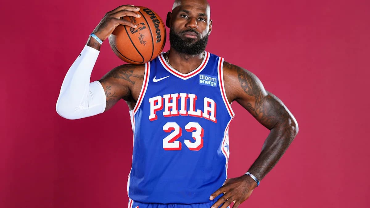 LeBron James enfrenta artritis crónica en su pie izquierdo en su temporada 24 con los 76ers