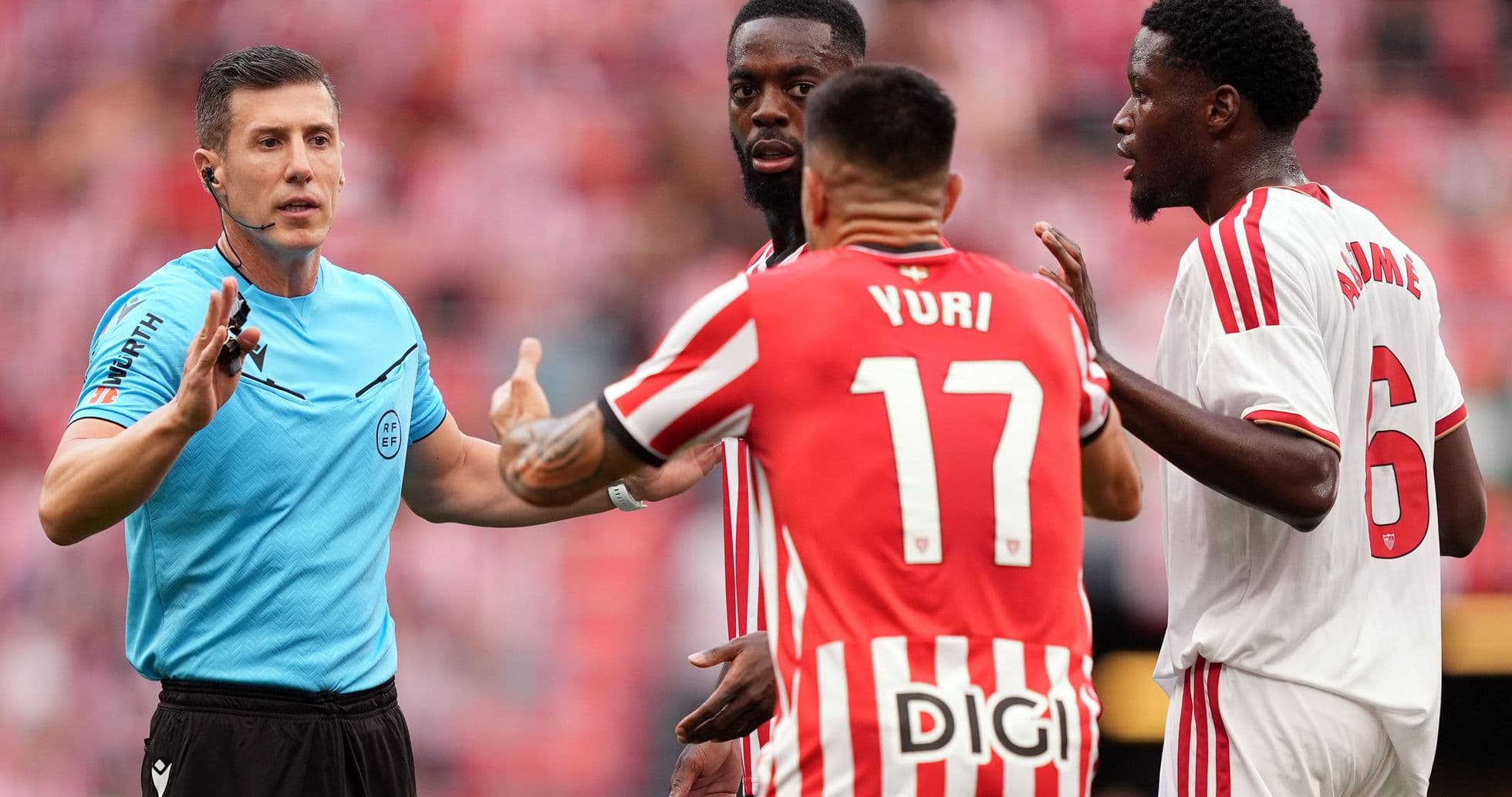 Athletic Bilbao iguala un preocupante récord defensivo tras perder 3-1 con Sevilla en la jornada inaugural de La Liga