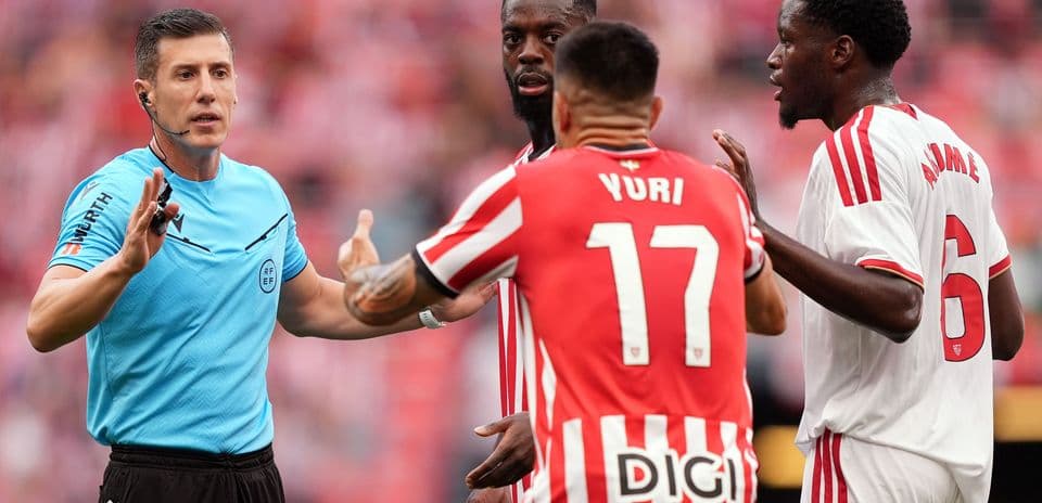 Athletic Bilbao iguala un preocupante récord defensivo tras perder 3-1 con Sevilla en la jornada inaugural de La Liga