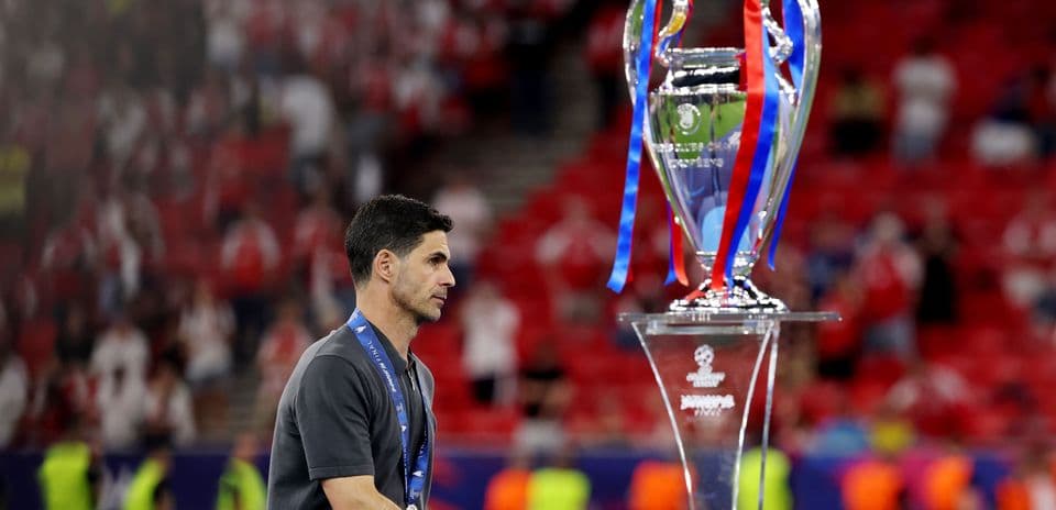 Mikel Arteta revela la herida abierta tras la final de la Champions y sueña con la gloria europea