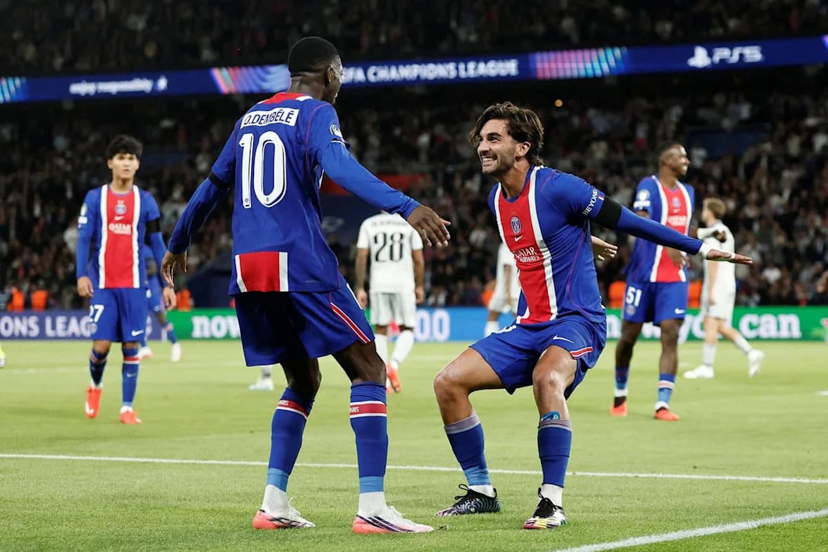 Clasificación de poder en la Champions League tras la primera semana