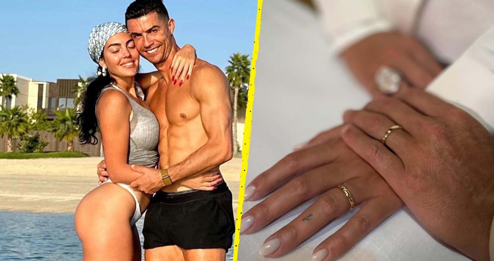 Cristiano Ronaldo y Georgina Rodríguez se casan en ceremonia íntima en Portugal