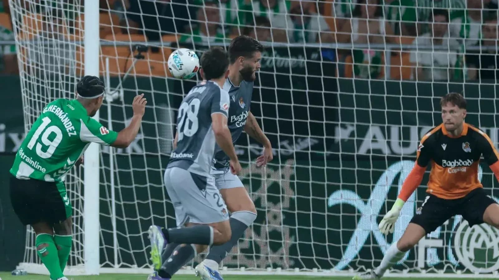 Goleador de Real Betis frente a Real Sociedad Goleador de Real Betis frente a Real Sociedad