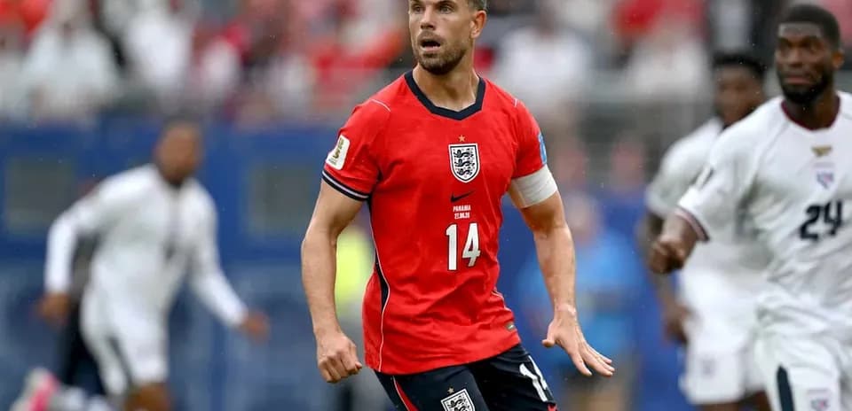 Jugador de Inglaterra en acción durante el partido Jugador de Inglaterra en acción durante el partido