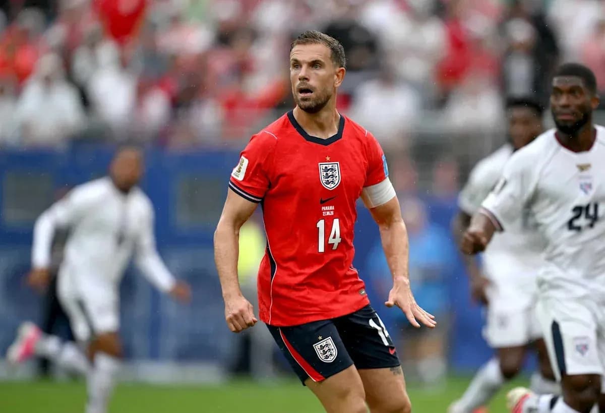 Jugador de Inglaterra en acción durante el partido Jugador de Inglaterra en acción durante el partido