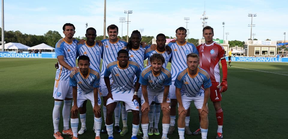 Equipo de Sporting JAX posando para la foto Equipo de Sporting JAX posando para la foto