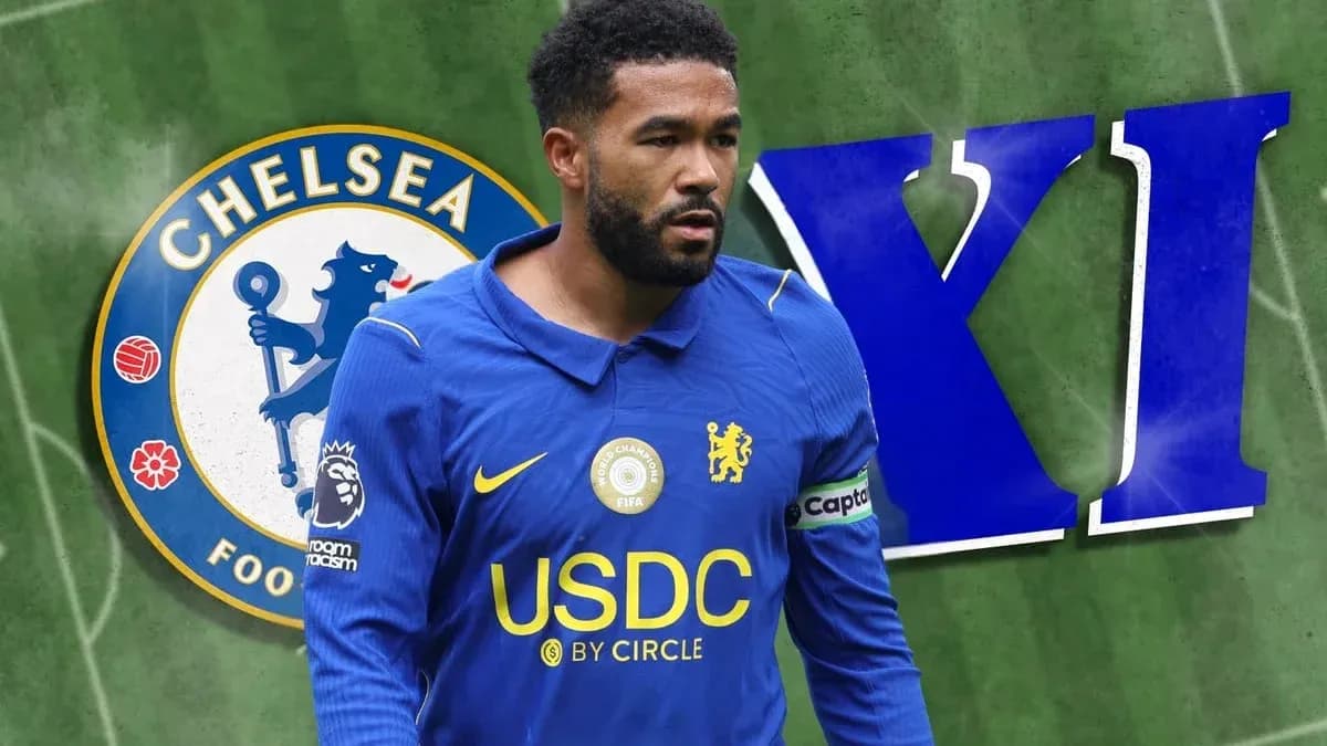 Jugador de Chelsea con camiseta azul y banda de capitán Jugador de Chelsea con camiseta azul y banda de capitán