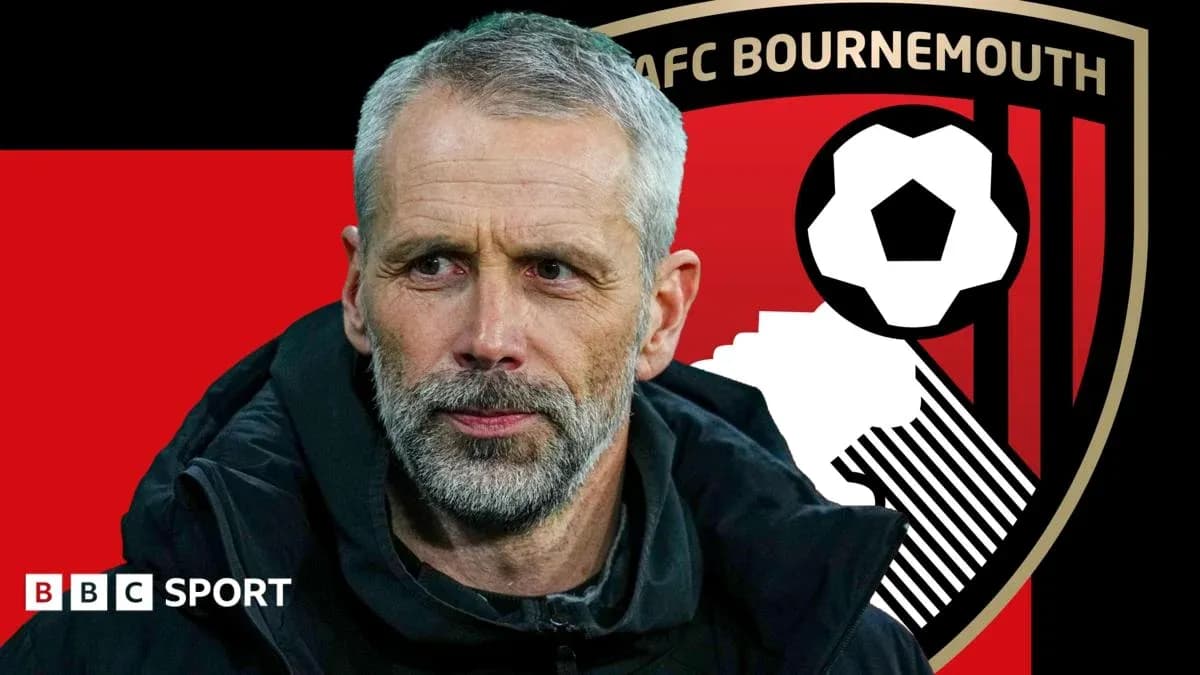 Entrenador de AFC Bournemouth en fondo del club Entrenador de AFC Bournemouth en fondo del club