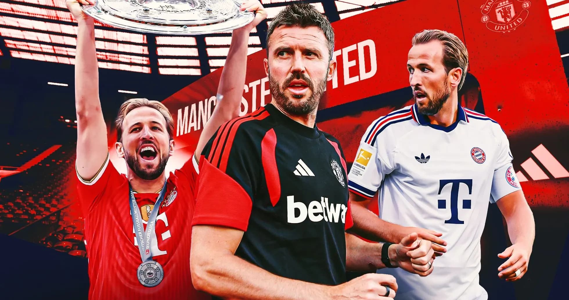 Jugadores de fútbol en fondo de Manchester United Jugadores de fútbol en fondo de Manchester United