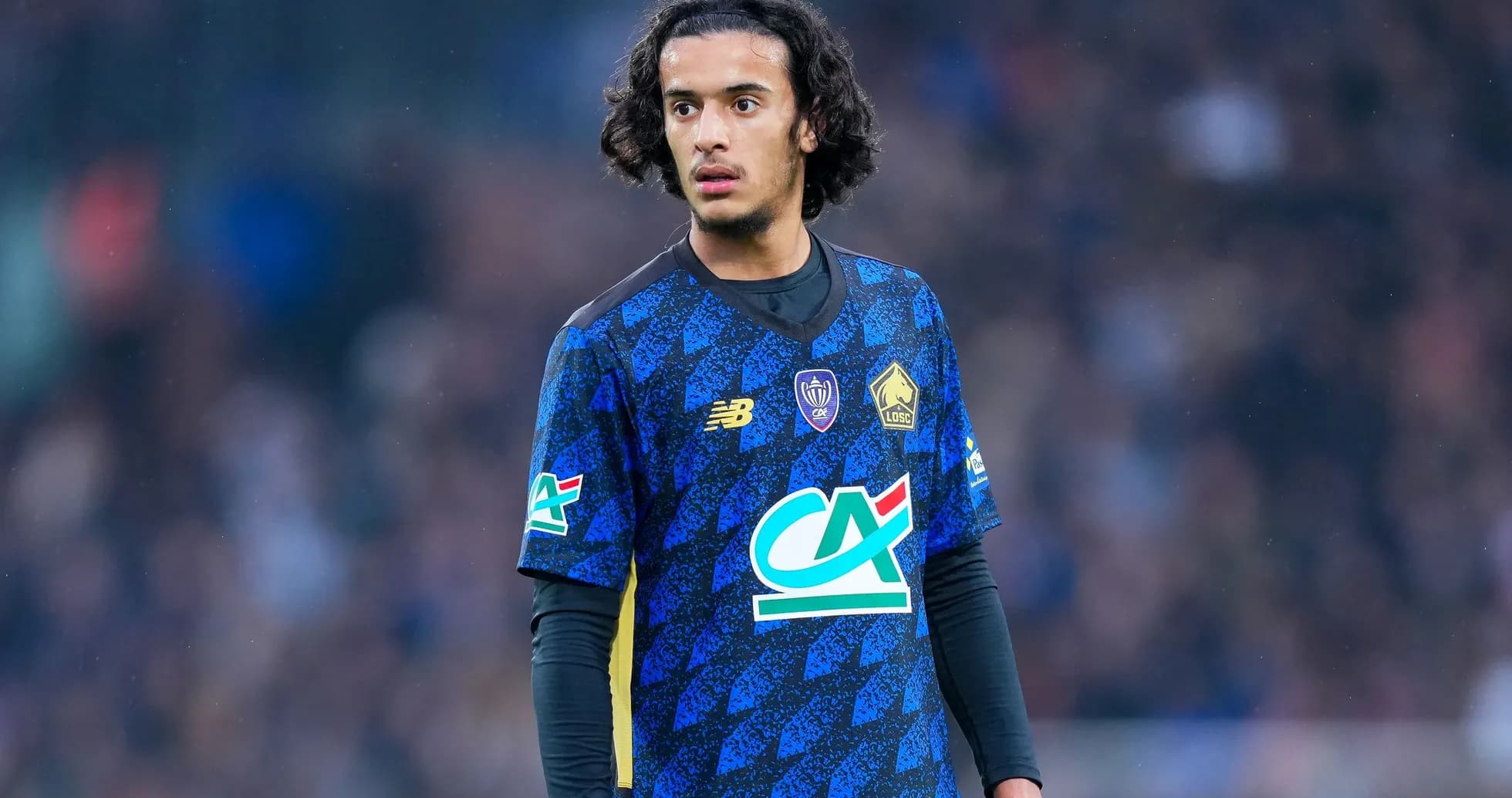Jugador de Lille en acción durante un partido Jugador de Lille en acción durante un partido