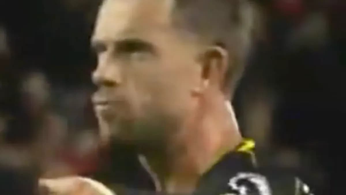 Jugador en el campo durante un partido Jugador en el campo durante un partido
