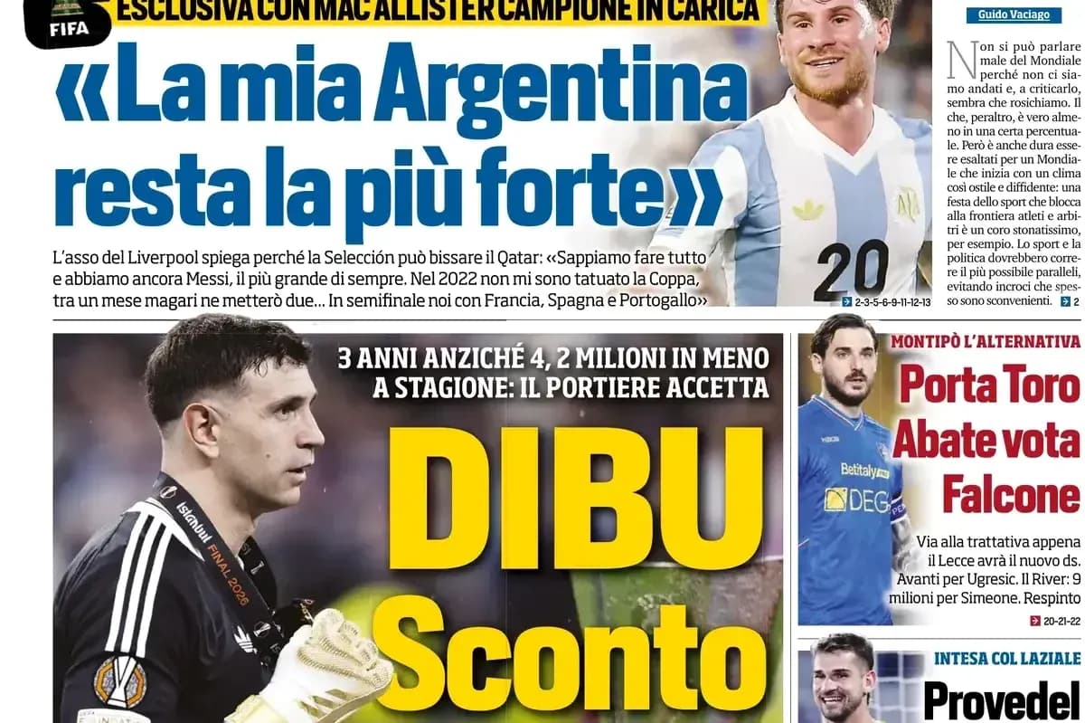 Titulares sobre el fútbol argentino y jugadores destacados Titulares sobre el fútbol argentino y jugadores destacados