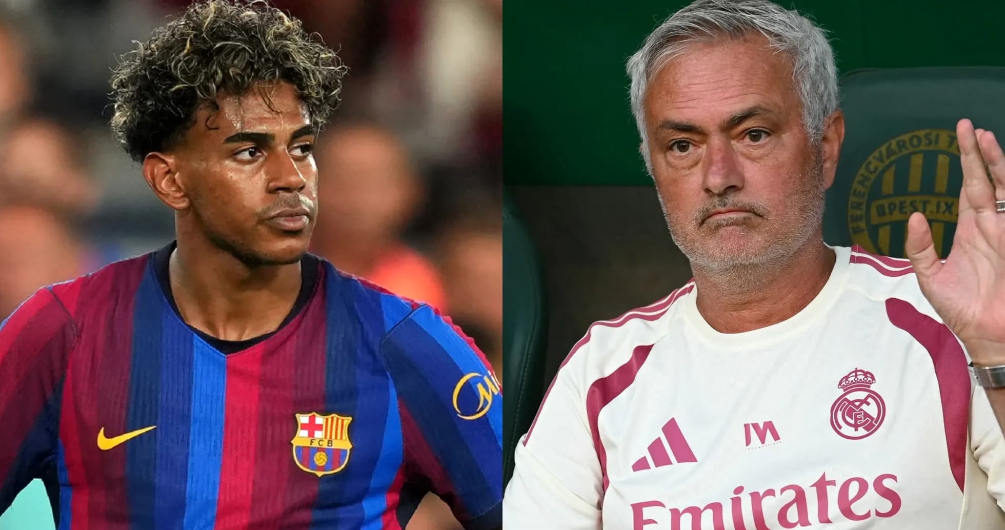 Jugador del Barcelona y entrenador del Real Madrid Jugador del Barcelona y entrenador del Real Madrid