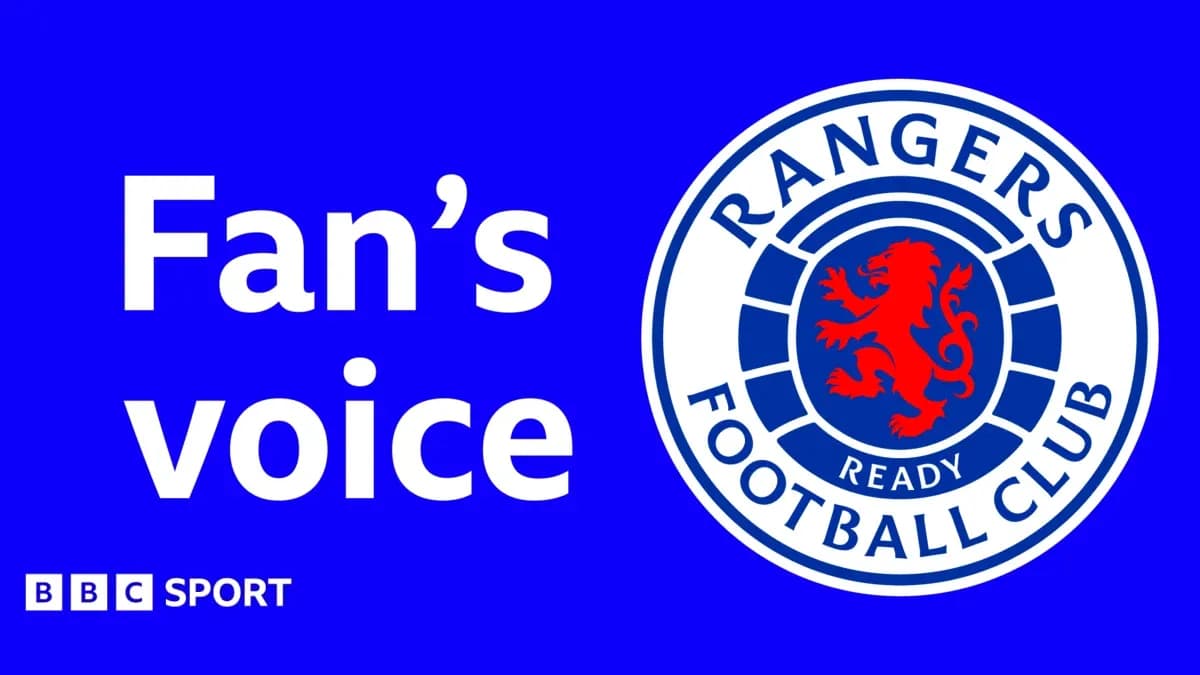 Logotipo de Rangers Football Club con texto de fan Logotipo de Rangers Football Club con texto de fan