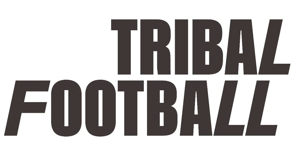 Logo de Tribal Football en letras grandes Logo de Tribal Football en letras grandes