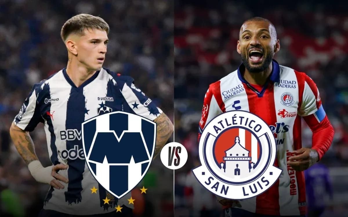 Jugadores de Monterrey y Atlético San Luis Jugadores de Monterrey y Atlético San Luis